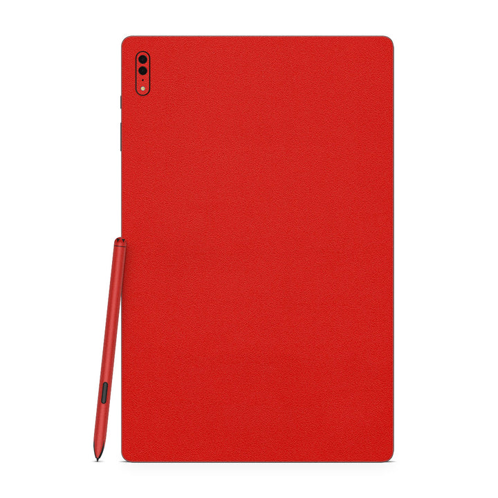 Galaxy Tab S8 Ultra Color Series Red Skin