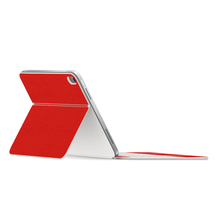 Magic Keyboard Folio for iPad (Gen 10) Color Series Red Skin