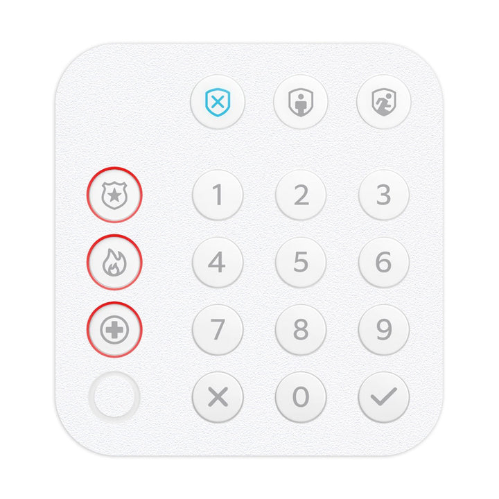 Ring Alarm Keypad (2nd Gen) Color Series White Skin