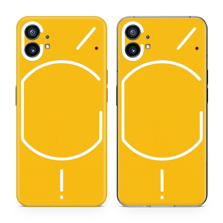 Nothing Phone 1 Color Series Yellow Skin