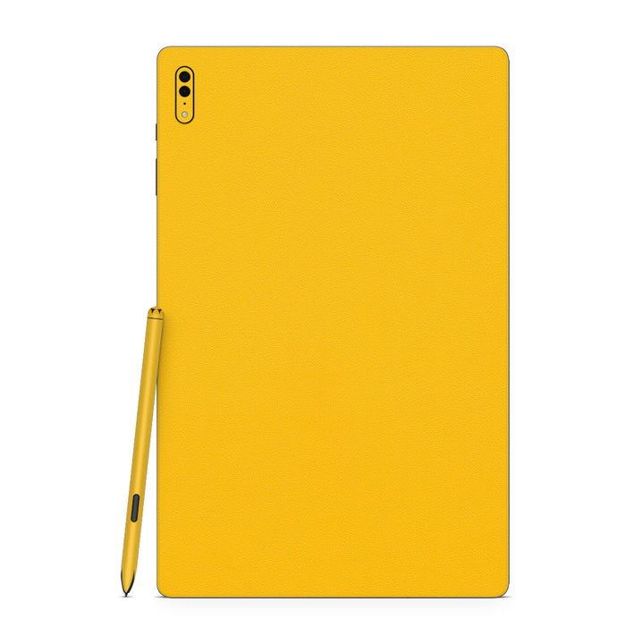 Galaxy Tab S8 Ultra Color Series Yellow Skin