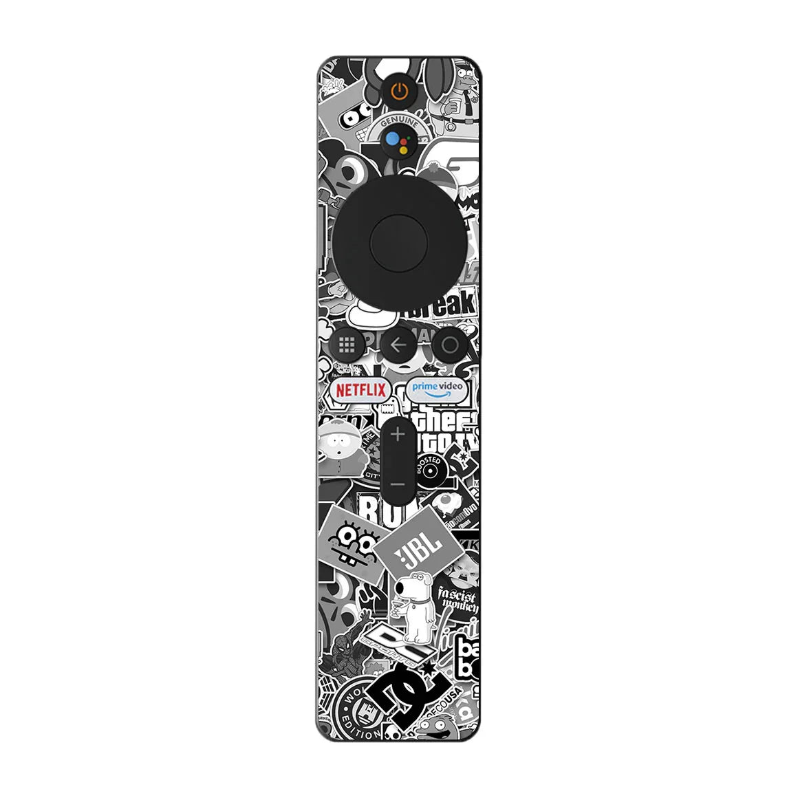 Xiaomi Mi TV Stick 4K Designer Series Monochrome StickerBomb Skin