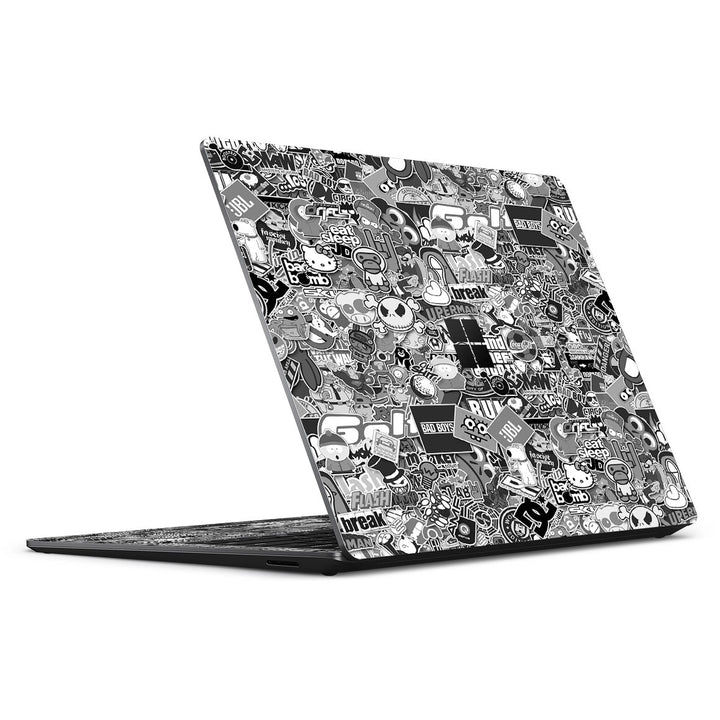 Surface Laptop 5 15" Designer Series Monochrome StickerBomb Skin