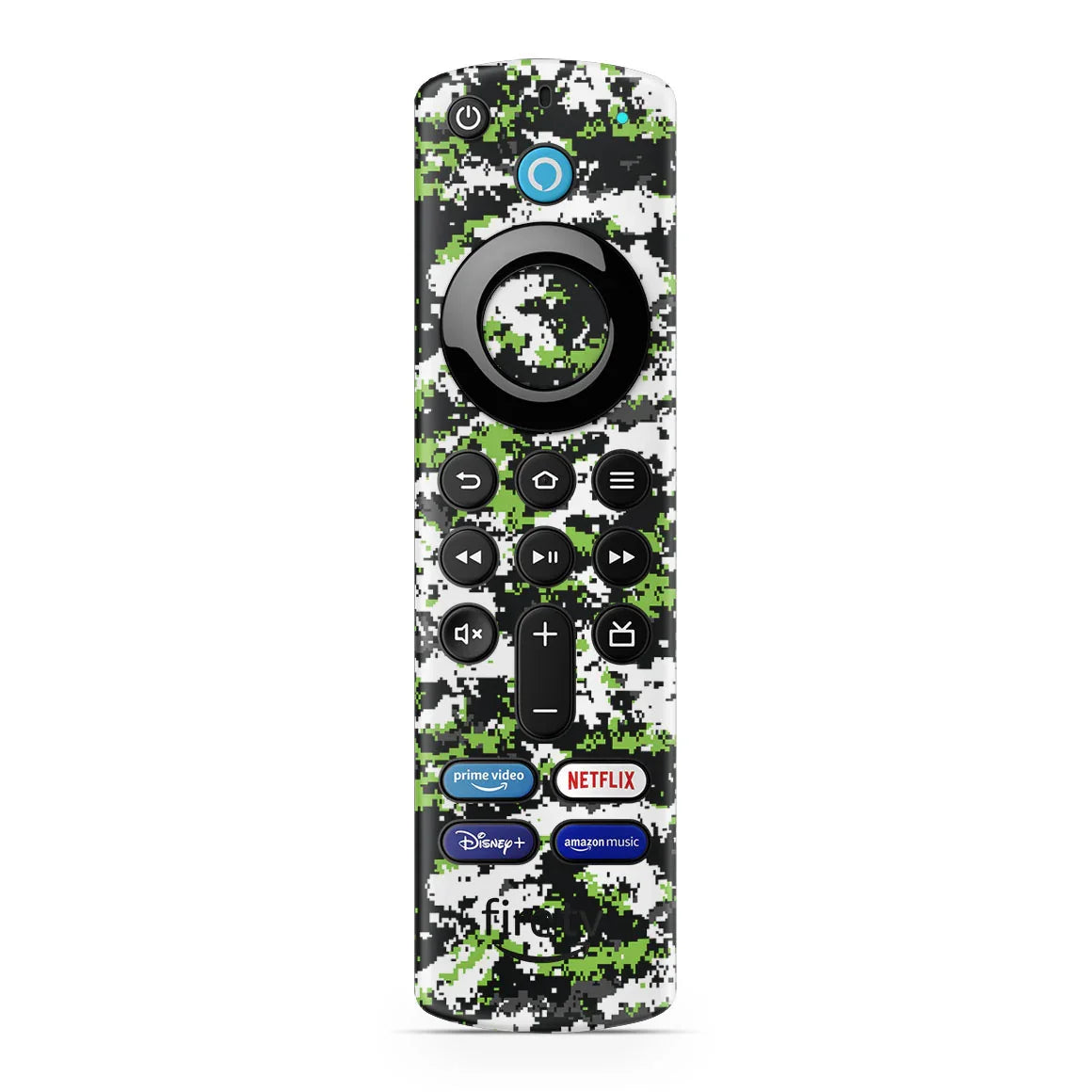 Amazon Fire TV Stick 4K Max Designer Series Snow Digi Camo Skin