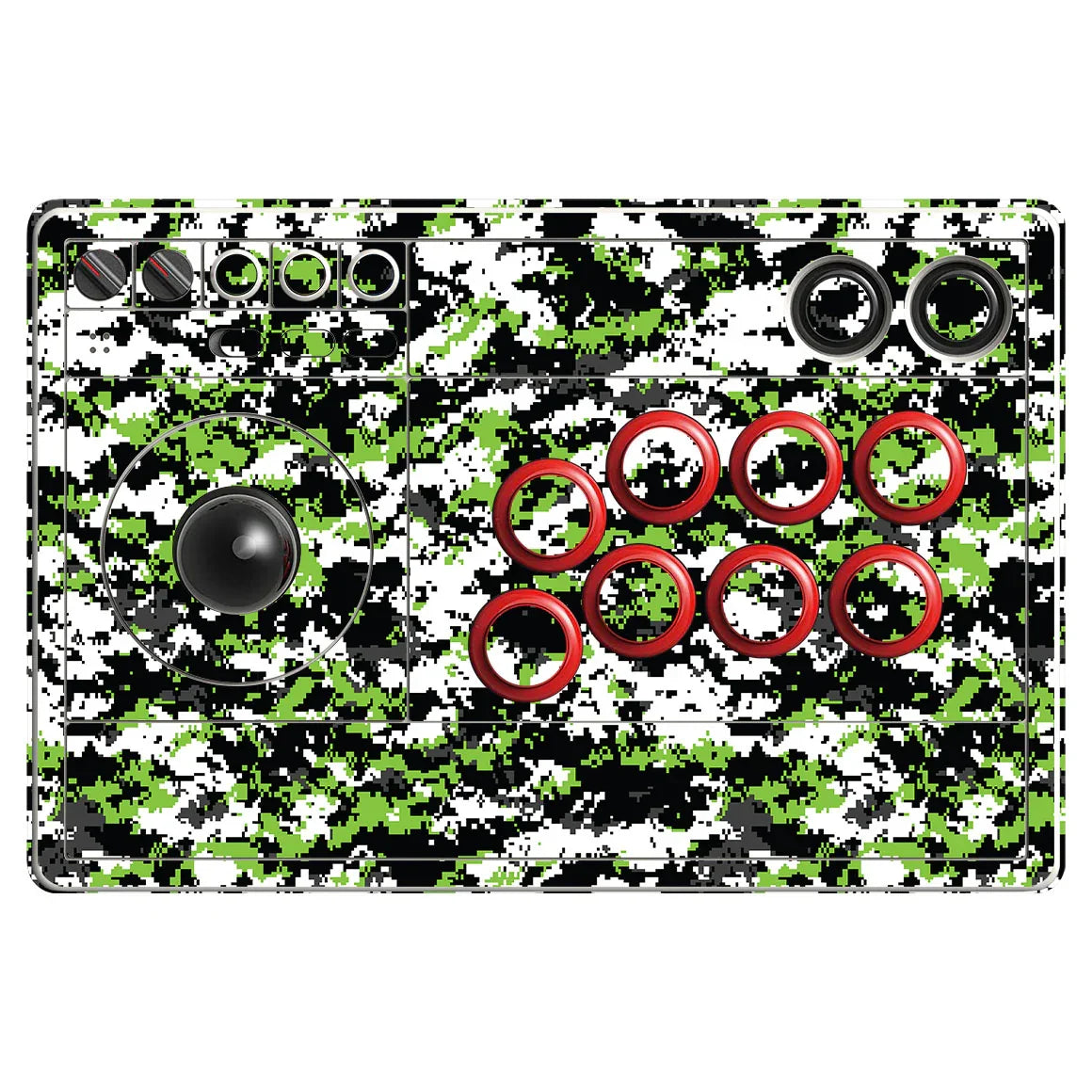 8Bitdo Arcade Stick Designer Series Snow Digi Camo Skin