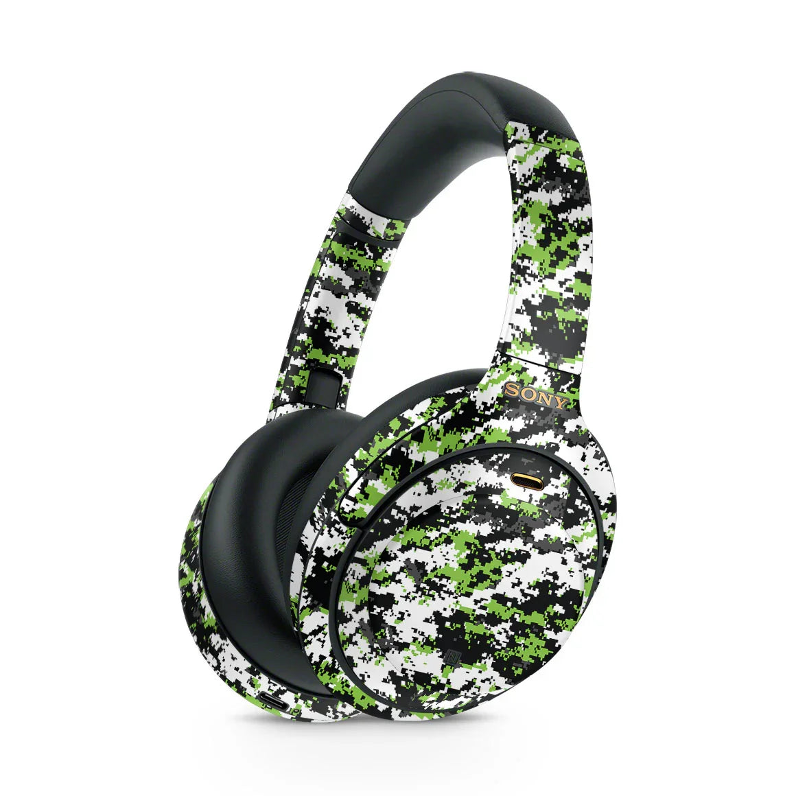 Sony WH-1000XM4 Designer Series Snow Digi Camo Skin