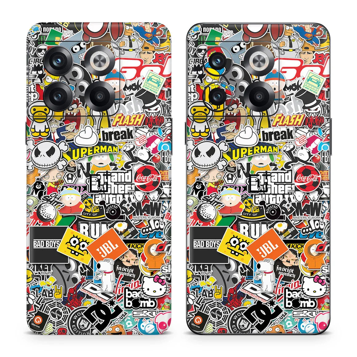 OnePlus 10T Designer Series StickerBomb Skin