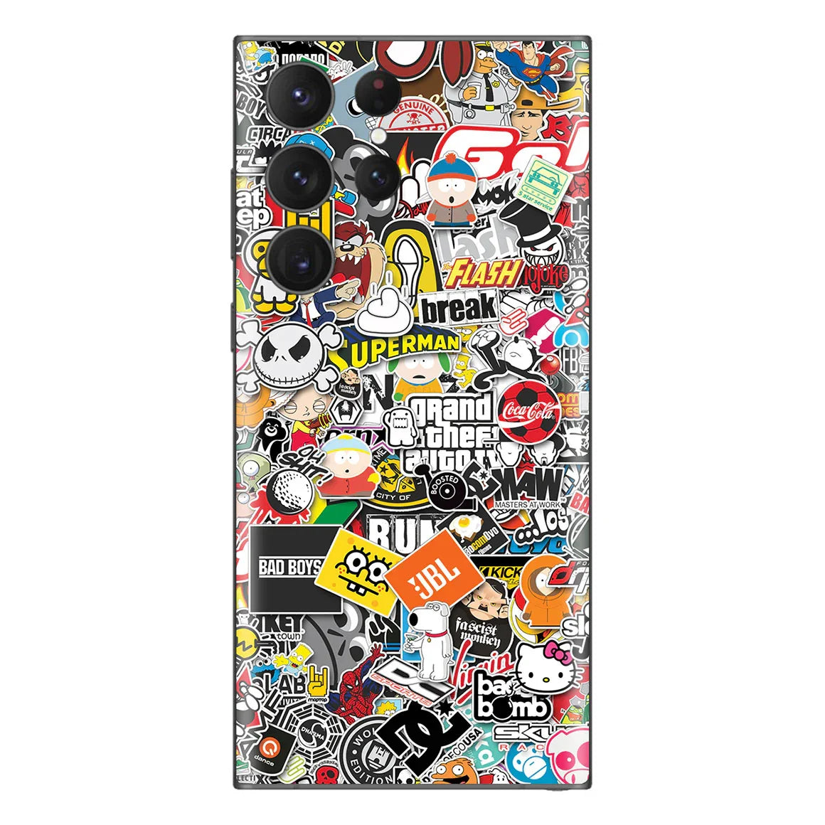 Galaxy S23 Ultra Designer Series StickerBomb Skin