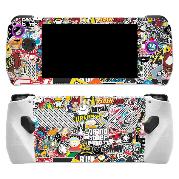 ROG Ally Skins Transform Your Gaming Setup With Vibrant Designs rog-ally-skins-transform-your-gaming-setup-with-vibrant-designs