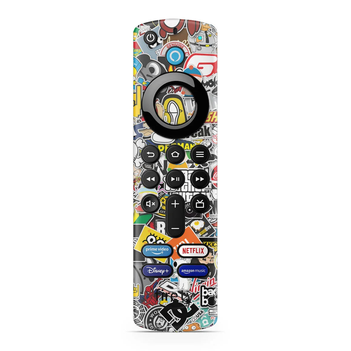 Amazon Fire TV Stick 4K Max Designer Series StickerBomb Skin