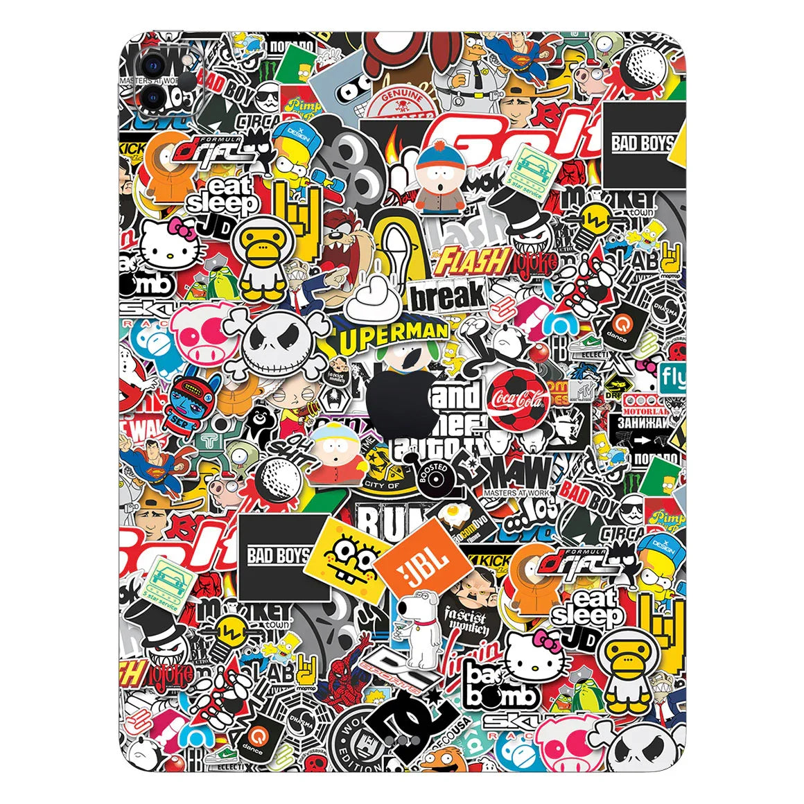 iPad Pro 12.9 Gen 6 Designer Series StickerBomb Skin