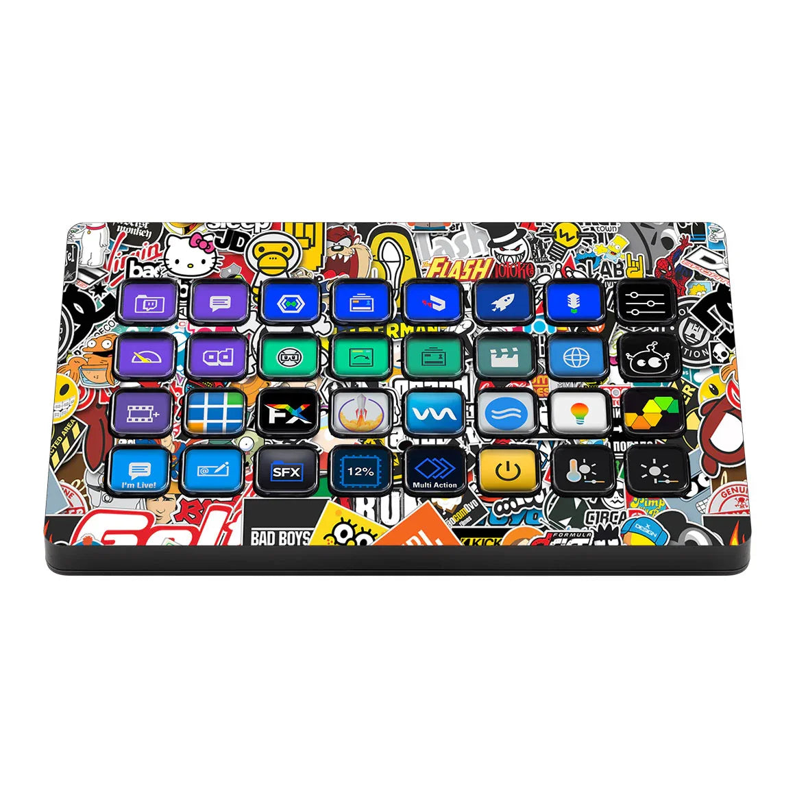 Elgato Stream Deck XL Designer Series StickerBomb Skin