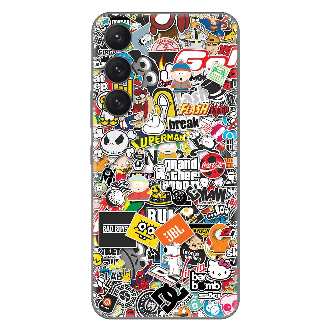 Galaxy S23 Plus Designer Series StickerBomb Skin
