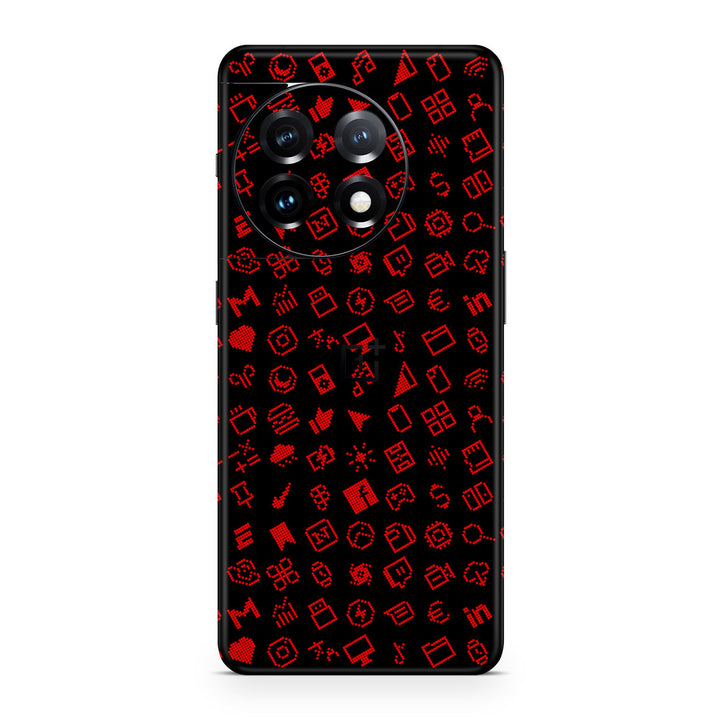 OnePlus 11 5G Everything Series Black Red Skin