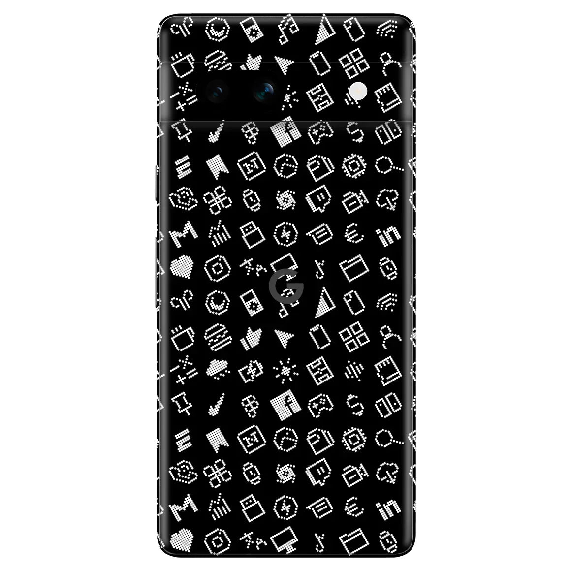 Google Pixel 7a Everything Series Black Skin
