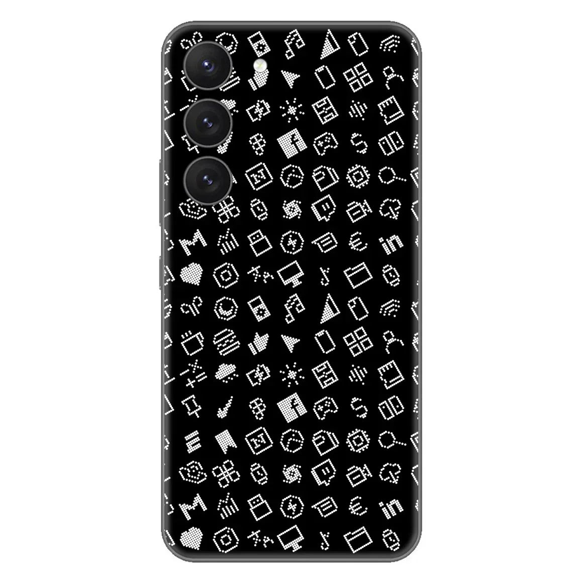 Galaxy S23 Plus Everything Series Black Skin