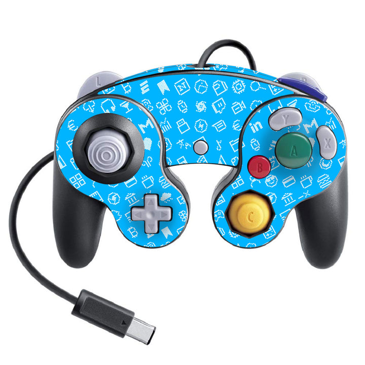Nintendo Game Cube Controller Super Smash Bros Everything Series Blue Skin