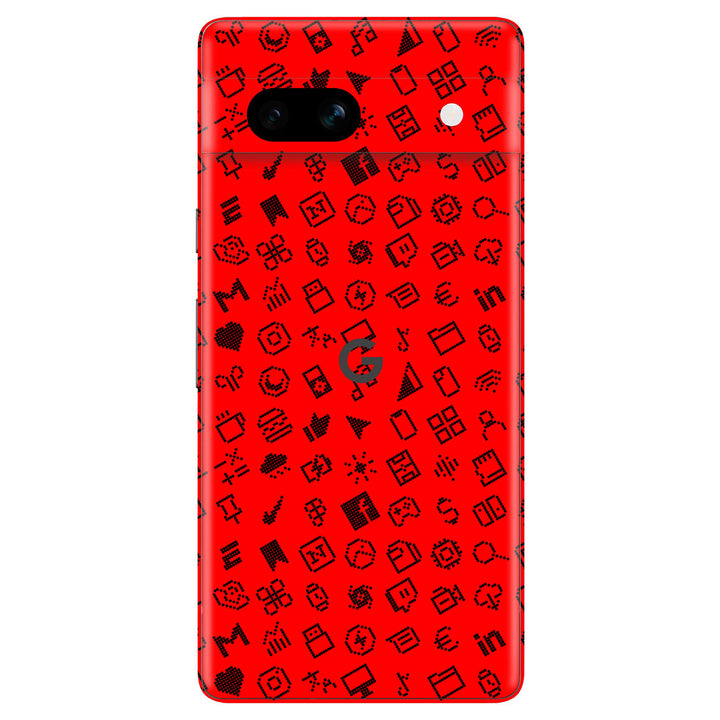 Google Pixel 7a Everything Series Red Skin