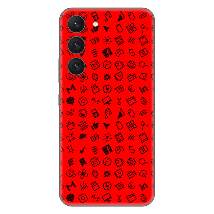 Galaxy S23 Plus Everything Series Red Skin