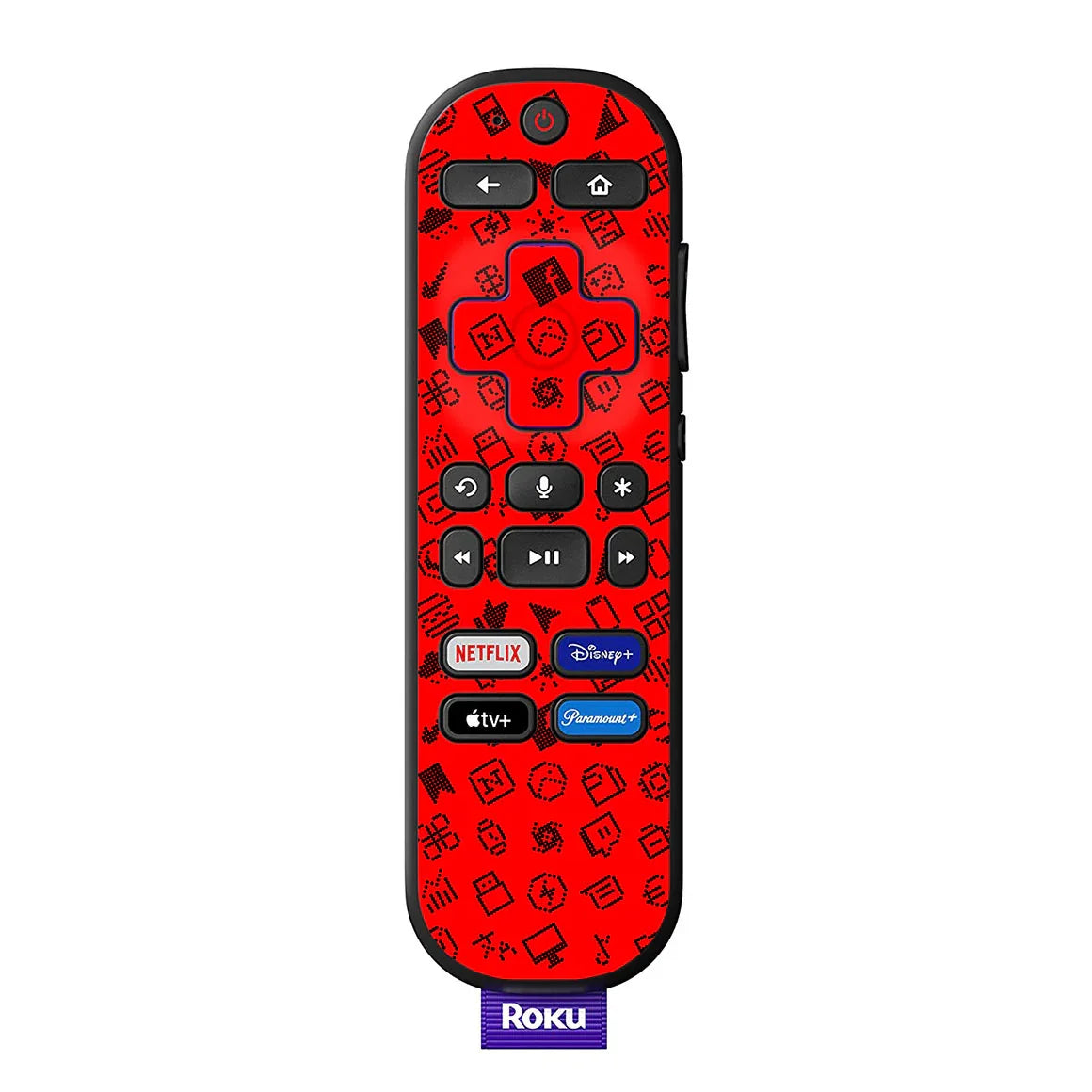 Roku Voice Remote Everything Series Red Skin