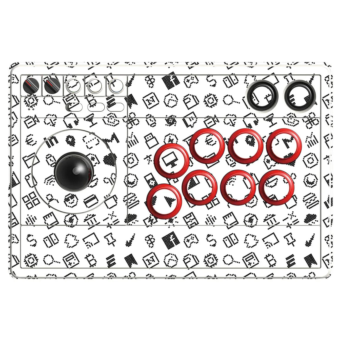 8Bitdo Arcade Stick Everything Series White Skin