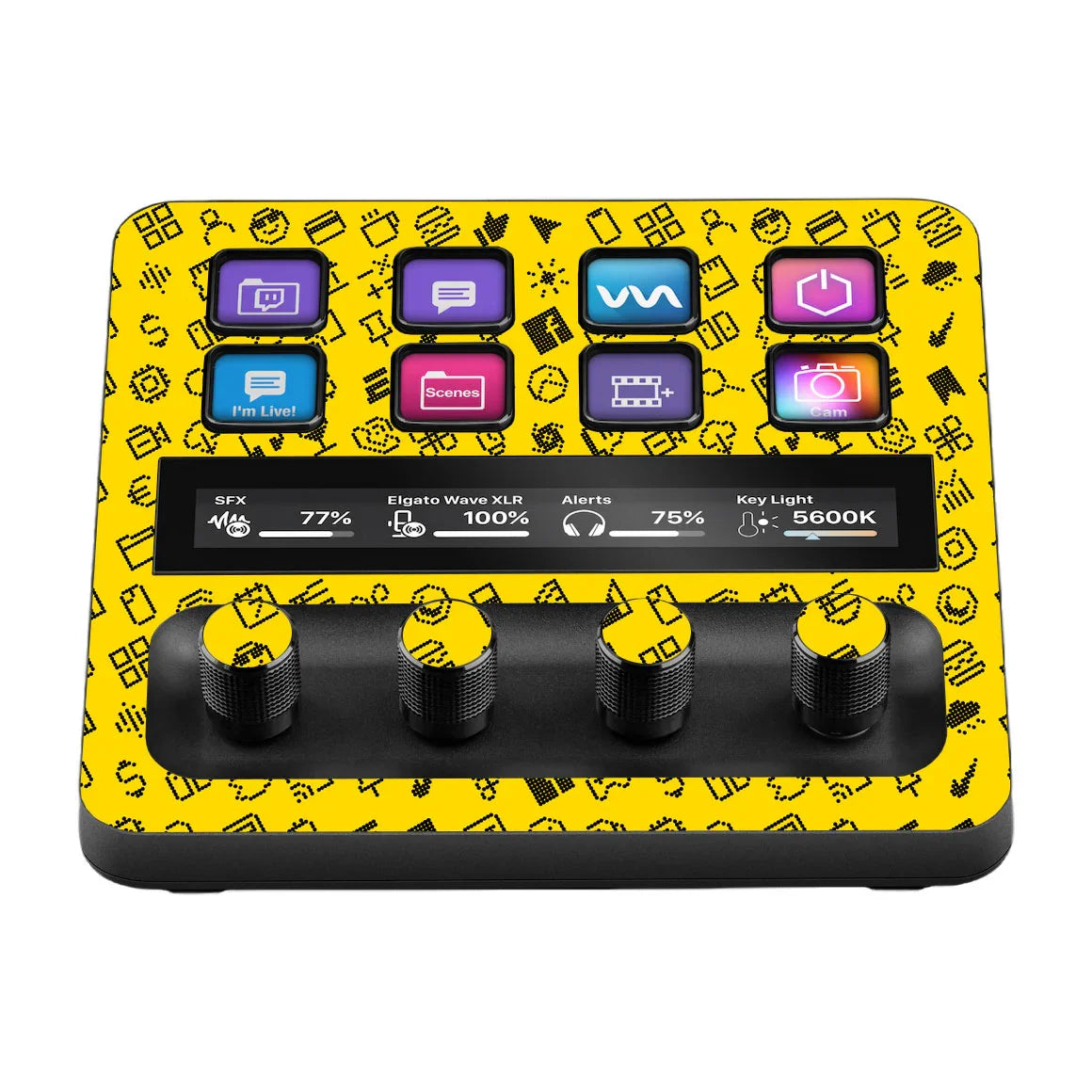 Elgato Stream Deck + Everything Series Yellow Skin