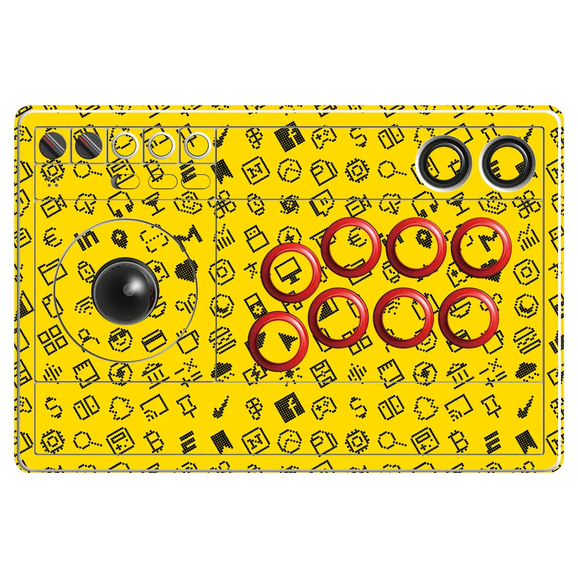 8Bitdo Arcade Stick Everything Series Yellow Skin