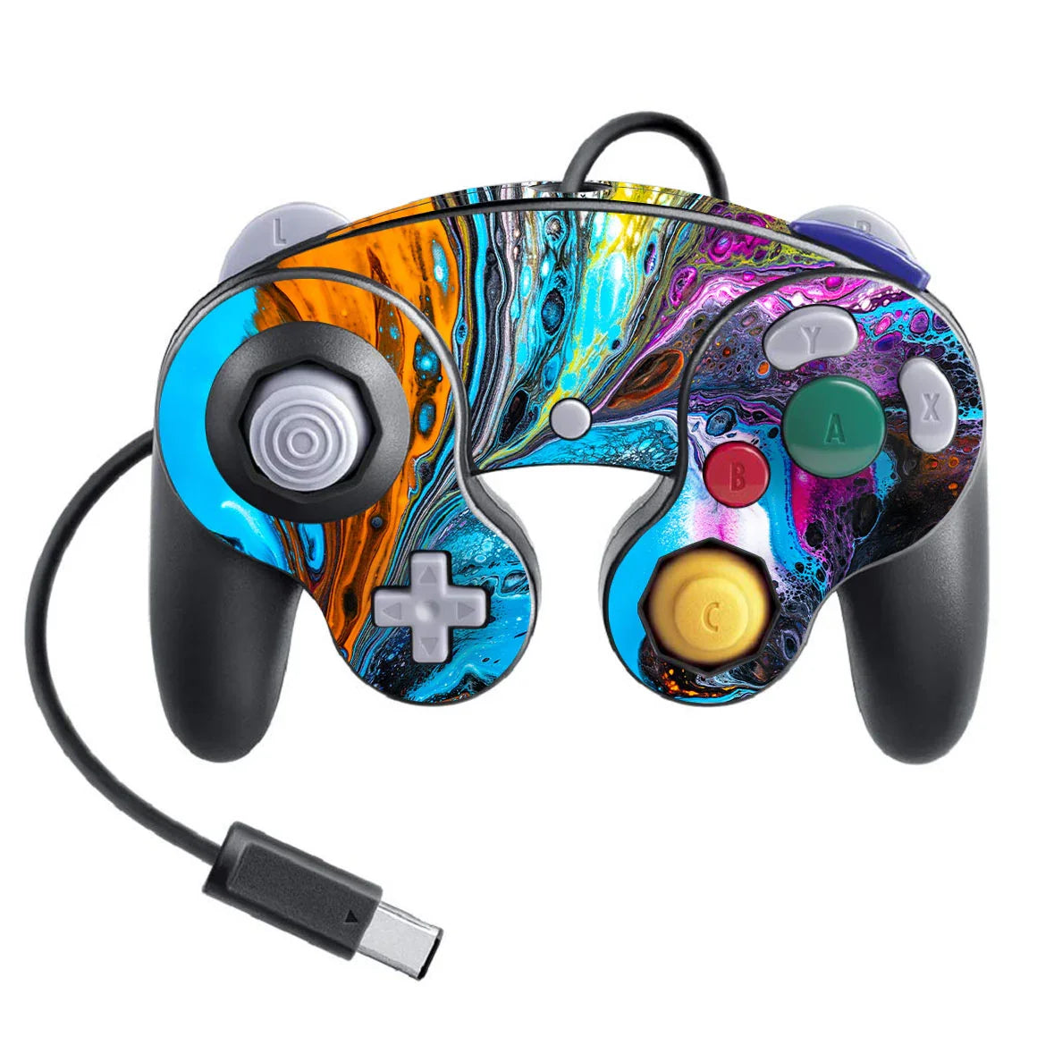 Nintendo Game Cube Controller Super Smash Bros Finish Series Gloss Skin