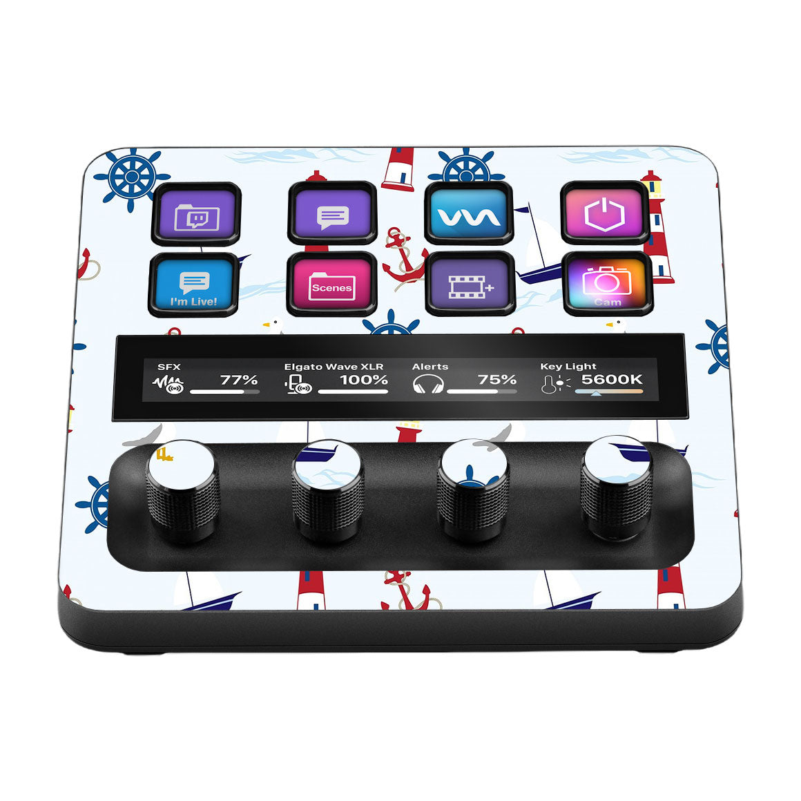 Elgato Stream Deck + Custom Skin/Wrap & Cover – Slickwraps