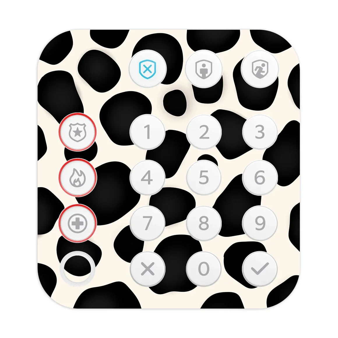 Ring Alarm Keypad (2nd Gen) Finish Series Matte Skin