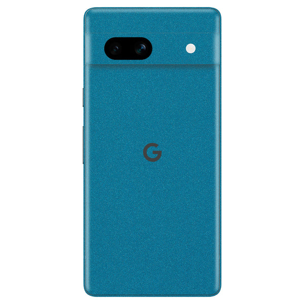 Google Pixel 7a Glitz Series Blue Skin