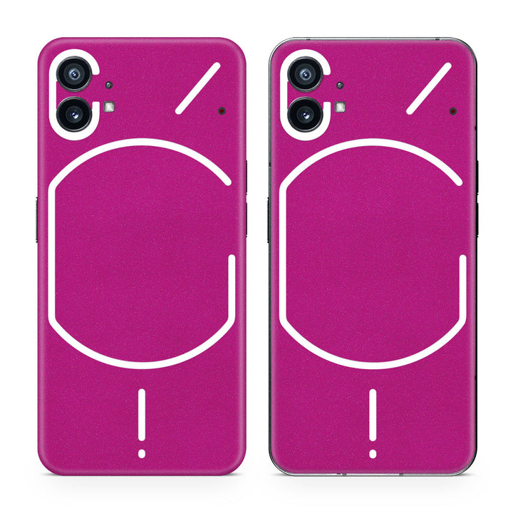 Nothing Phone 1 Glitz Series Pink Skin