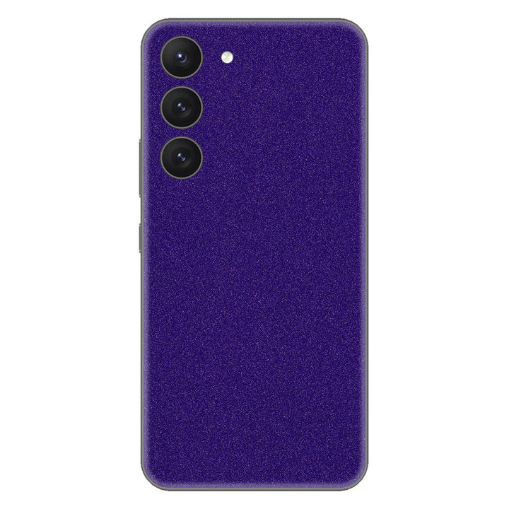 Galaxy S23 Plus Glitz Series Purple Skin