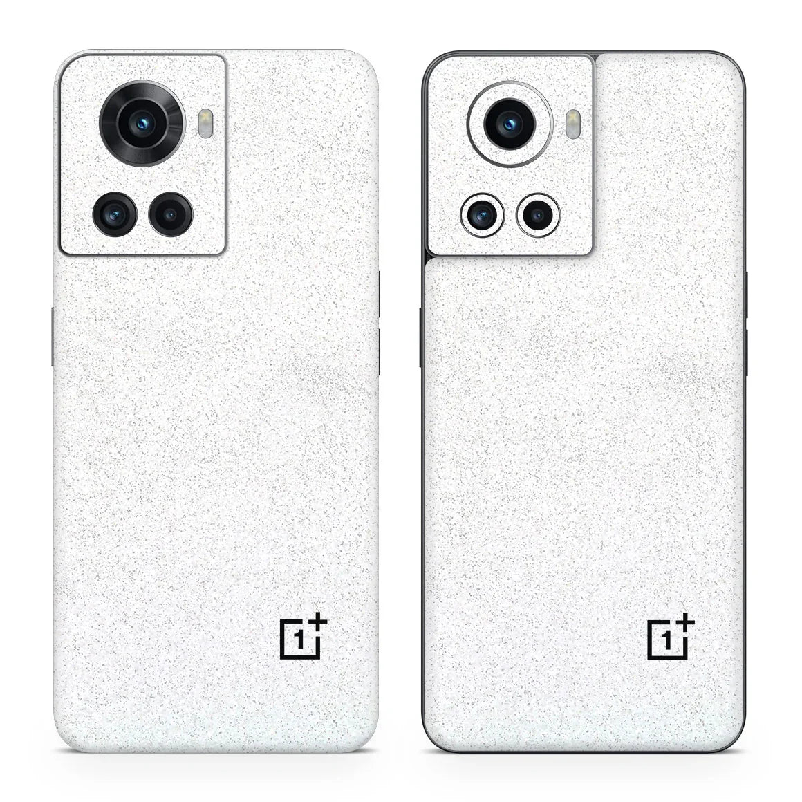 OnePlus 10R Glitz Series White Skin