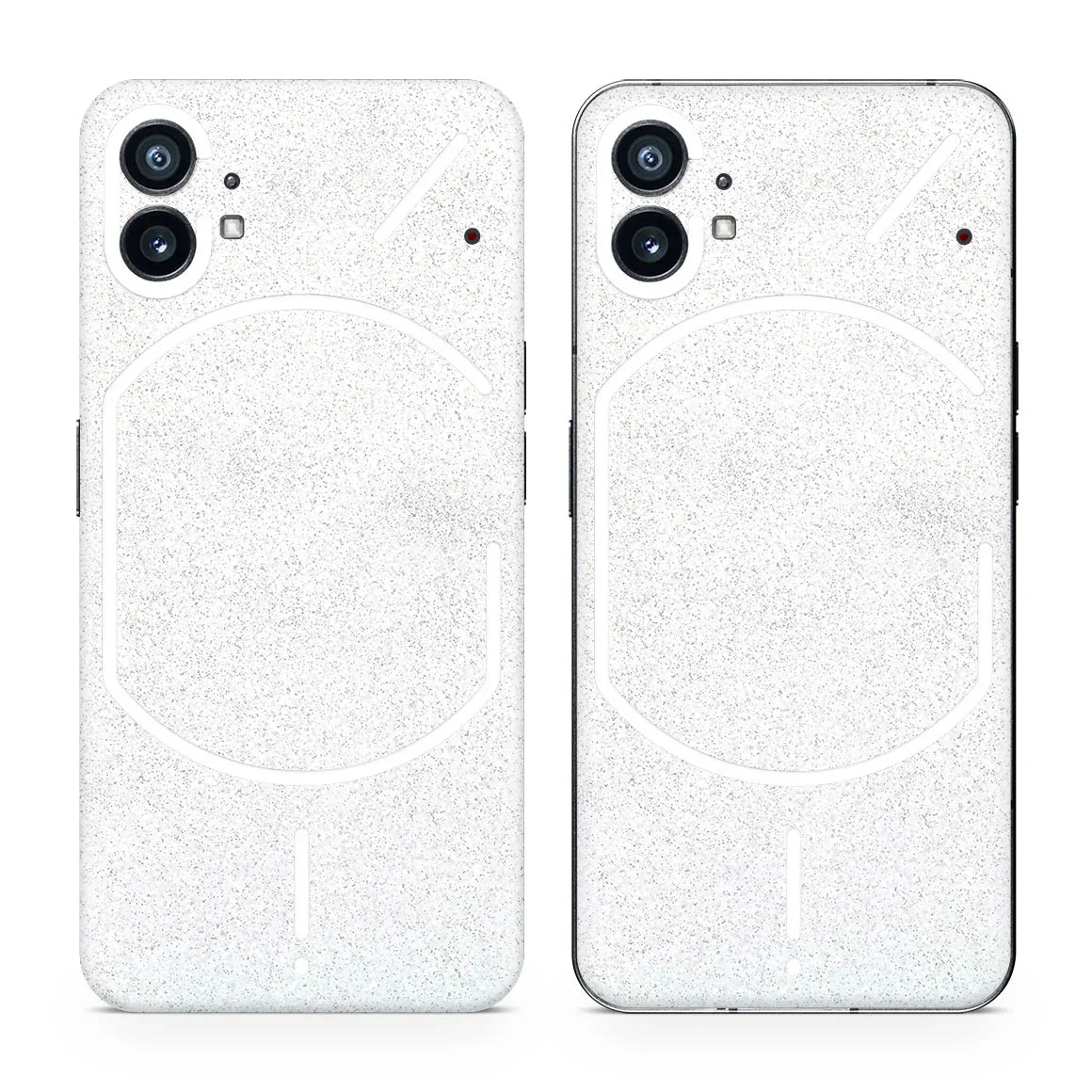 Nothing Phone 1 Glitz Series White Skin