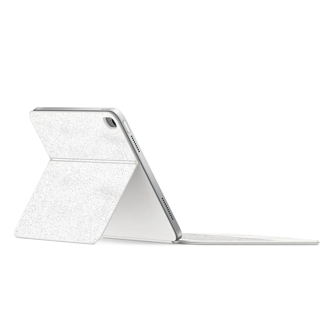 Magic Keyboard Folio for iPad (Gen 10) Glitz Series White Skin