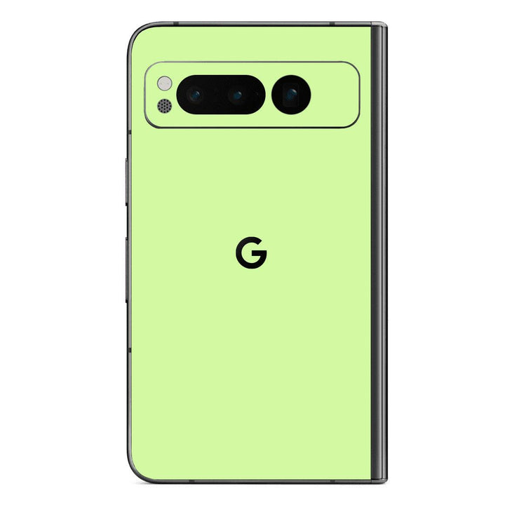 Google Pixel Fold Glow Series GreenGlow Skin