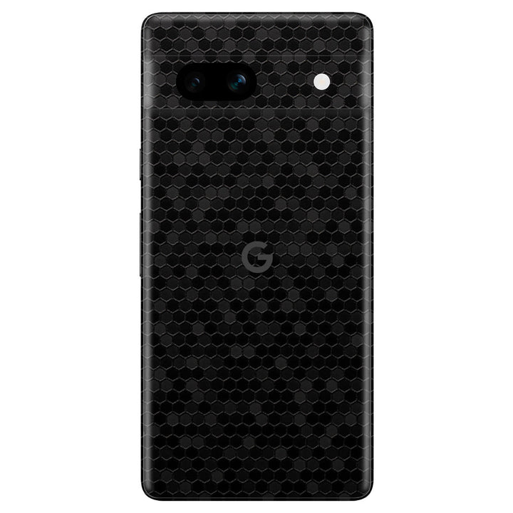 Google Pixel 7a Honeycomb Series Black Skin