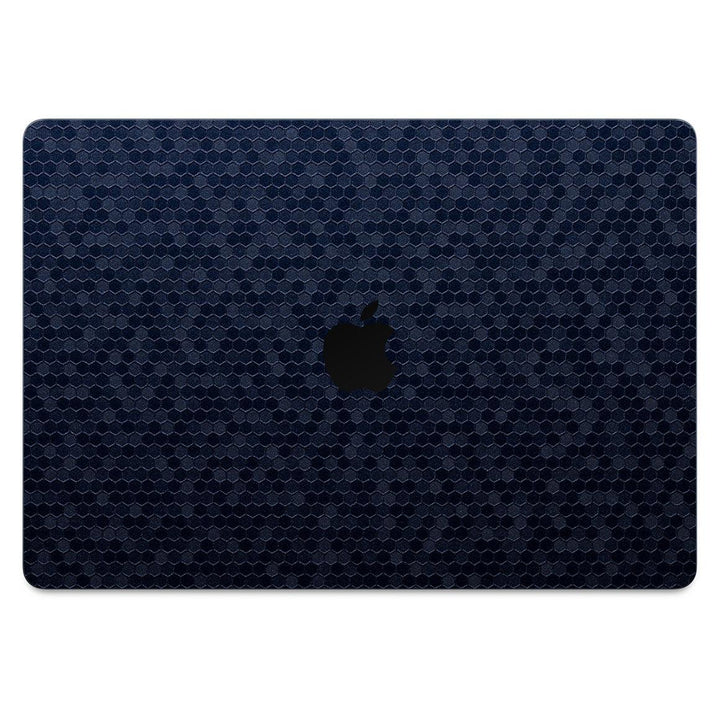 MacBook Air 15” Honeycomb Series Blue Skin