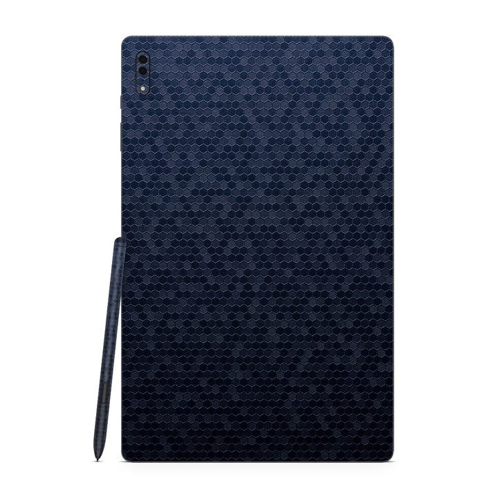 Galaxy Tab S8 Ultra Honeycomb Series Blue Skin