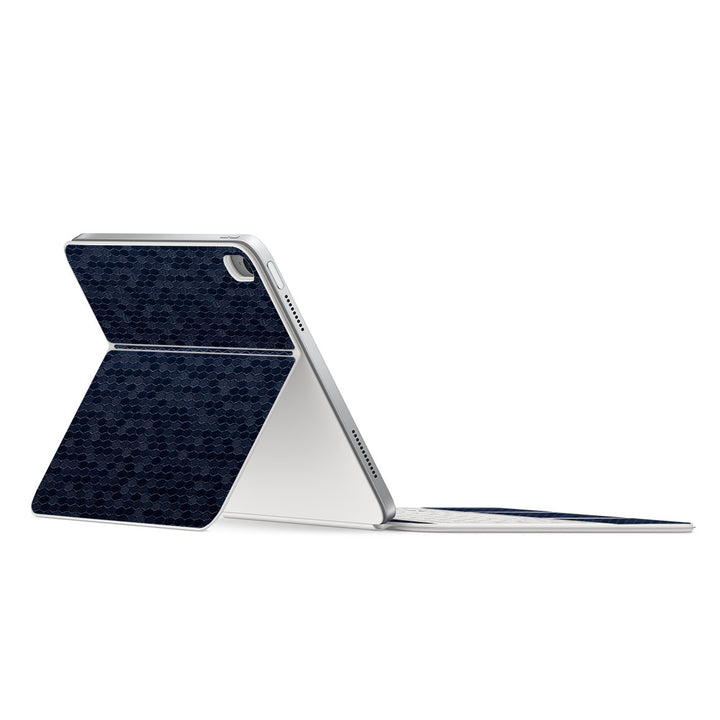 Magic Keyboard Folio for iPad (Gen 10) Honeycomb Series Blue Skin
