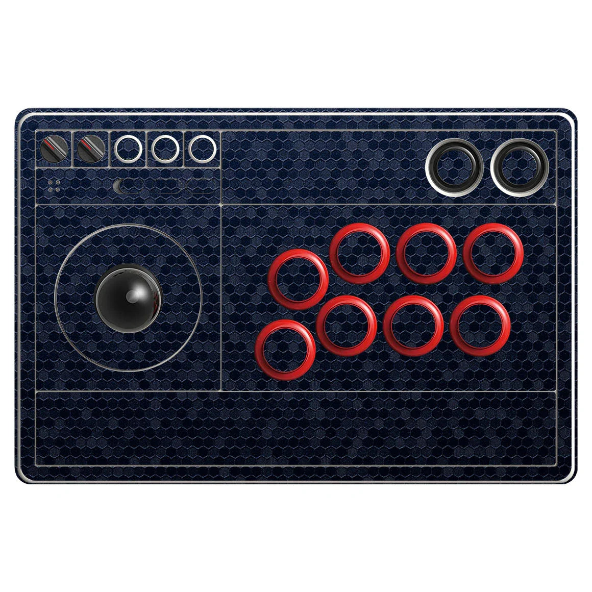 8Bitdo Arcade Stick Honeycomb Series Blue Skin