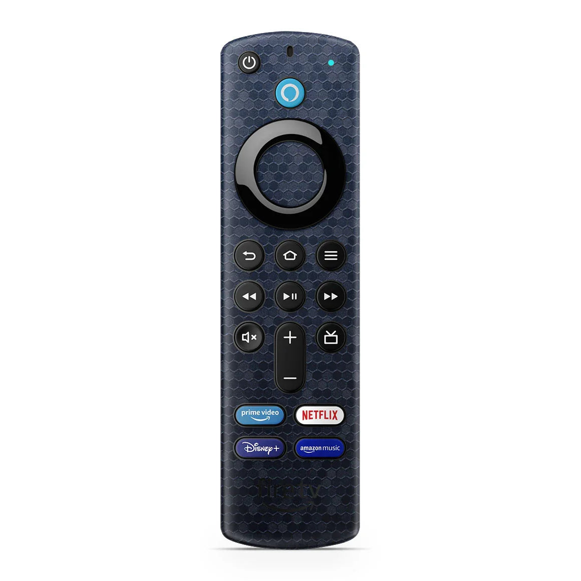 Amazon Fire TV Stick 4K Max Honeycomb Series Blue Skin