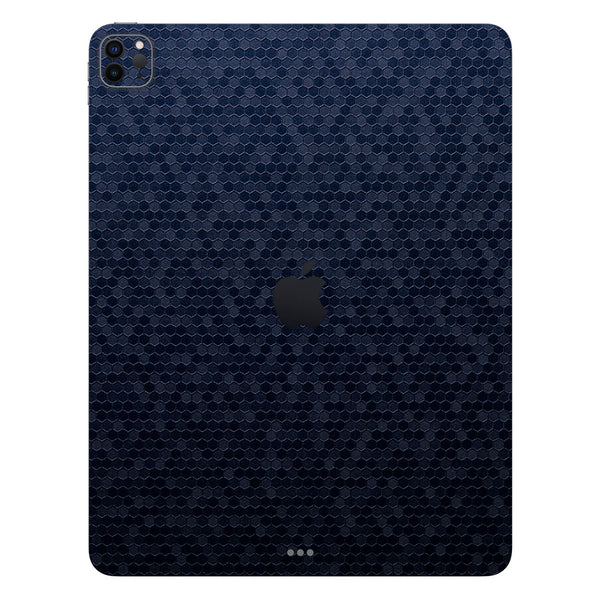 iPad Pro 12.9 Gen 6 Honeycomb Series Blue Skin
