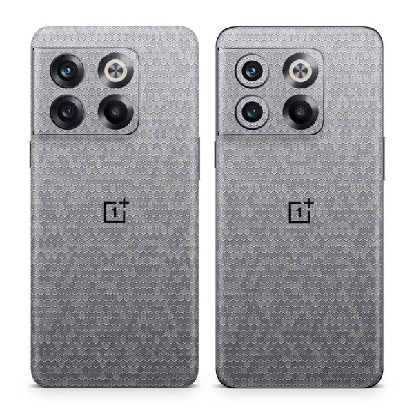 OnePlus 10T Honeycomb Series Silver Skin