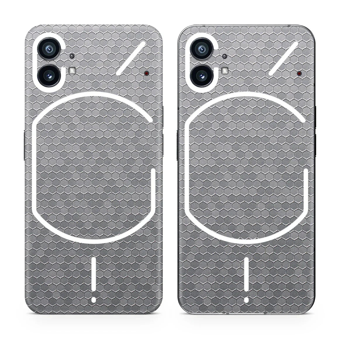Nothing Phone 1 Honeycomb Series Silver Skin