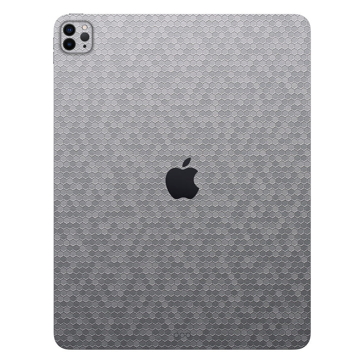 iPad Pro 12.9 Gen 6 Honeycomb Series Silver Skin