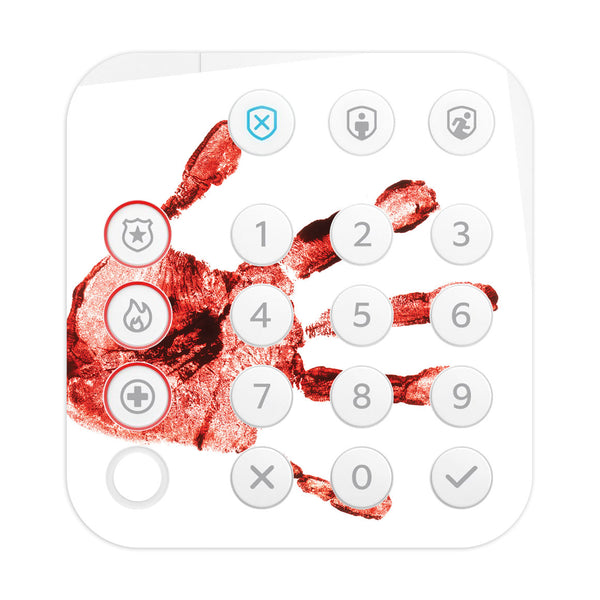Ring Alarm Keypad (2nd Gen) Horror Series Blood Skin