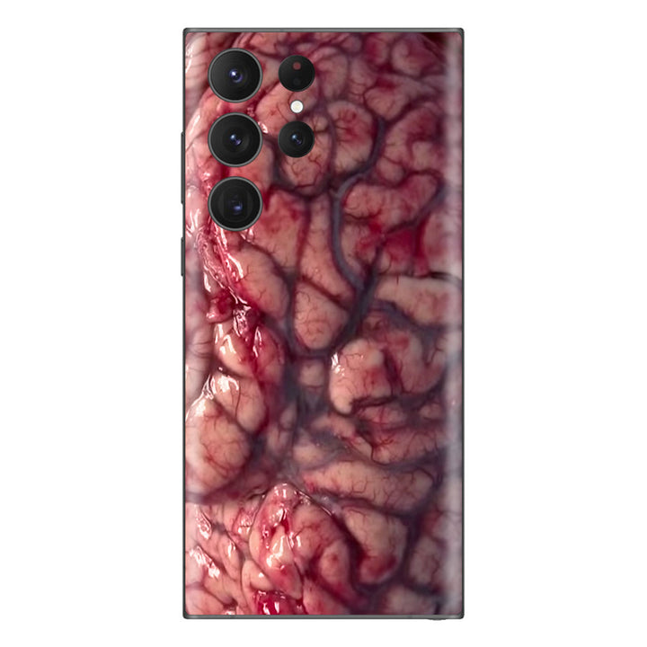 Galaxy S23 Ultra Horror Series Brain Skin