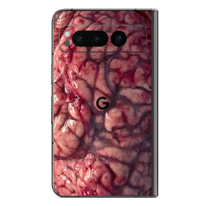 Google Pixel Fold Horror Series Brain Skin